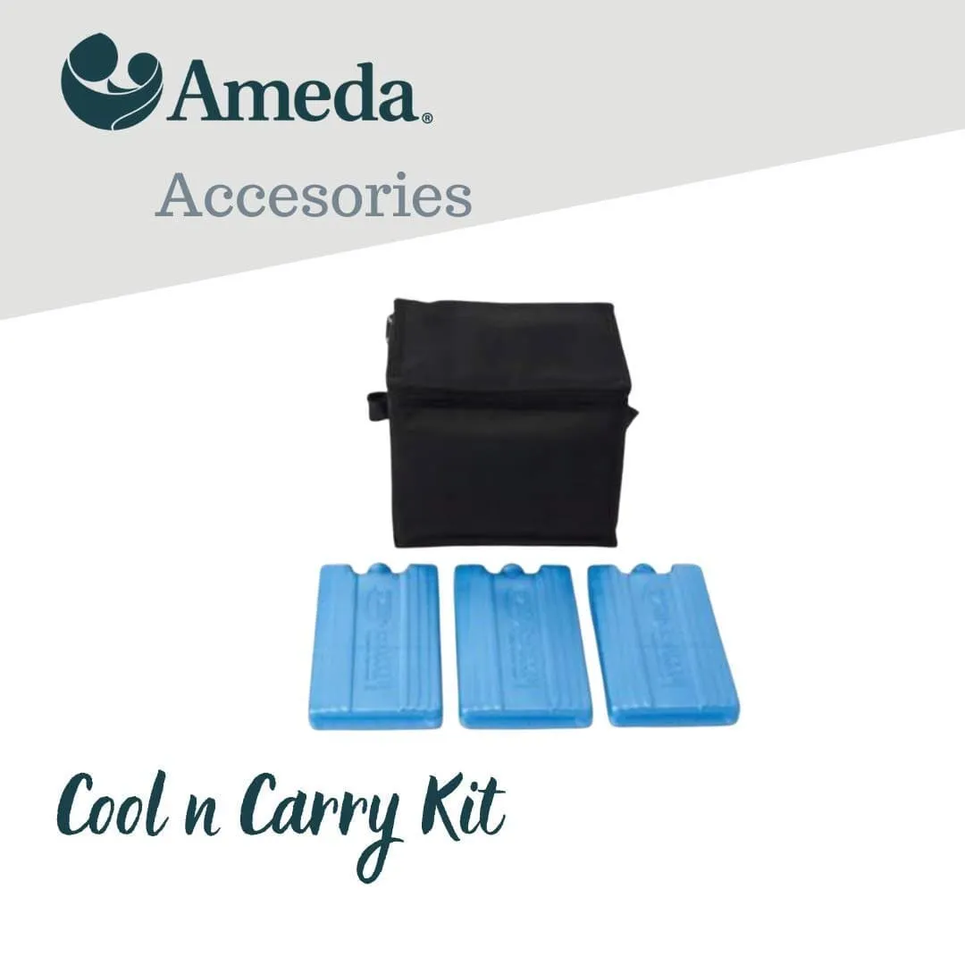 Ameda Cool N Carry Milk Strorage Bags with Freezer Elements