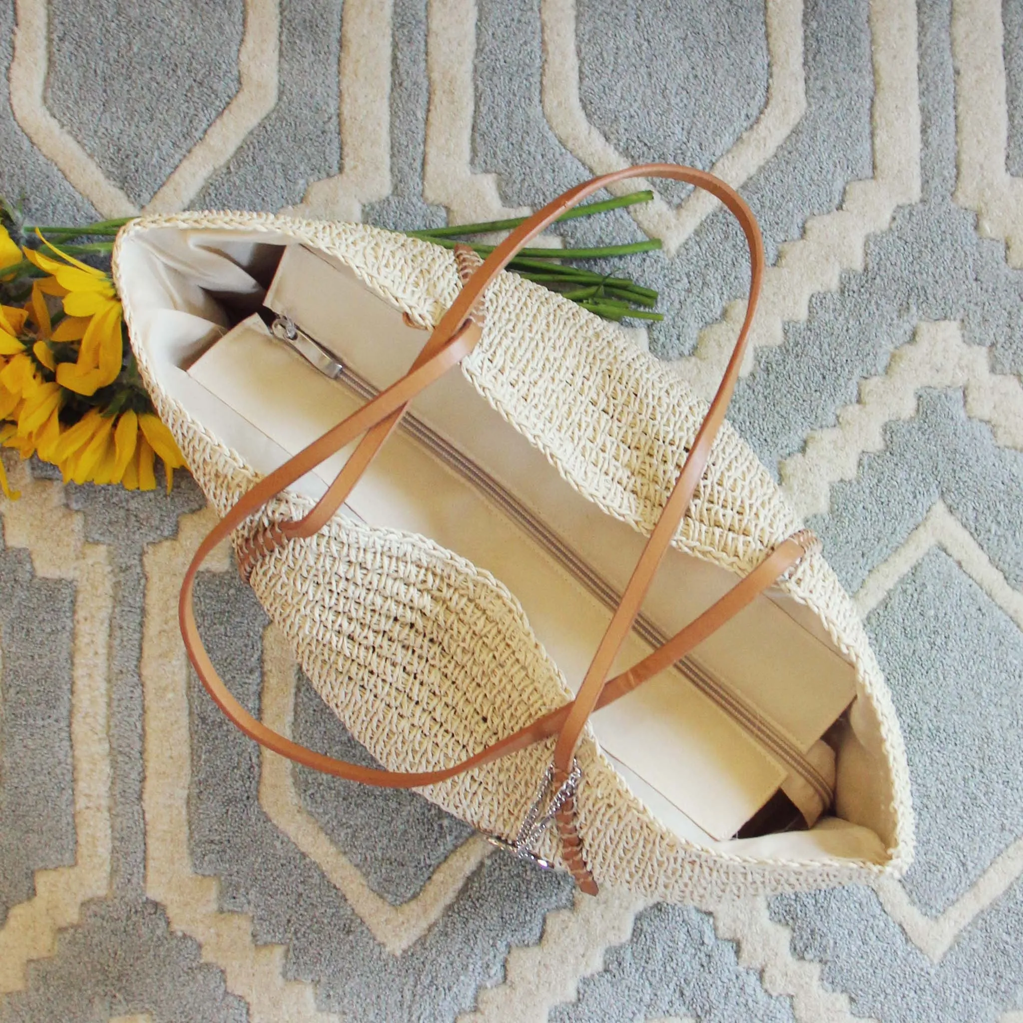 Arizona Dipped Tote in Yellow