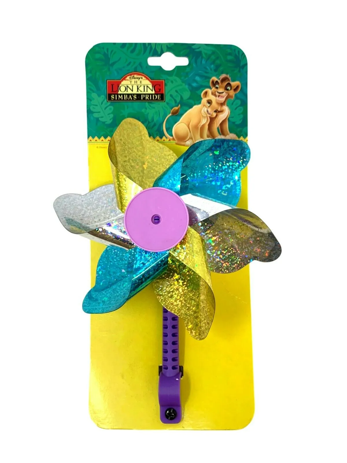 Disney Lion King Simba's Pride Bicycle Windmill / Handlebar Pinwheel For Kids