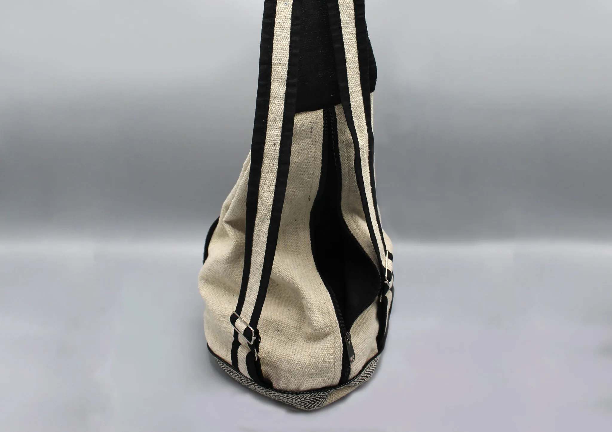 Guitar Shaped Hemp Mix Sling Backpack