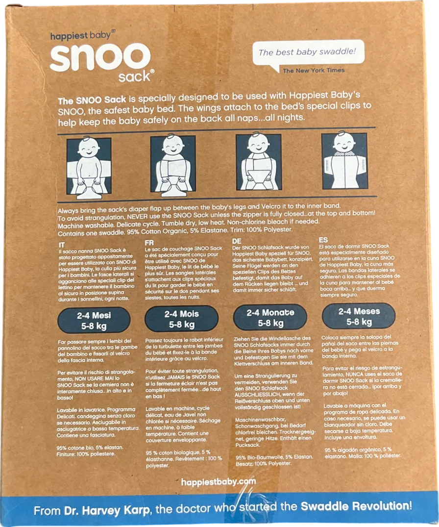 Happiest Baby Snoo Sleep Sack 2-4 months/5-8kg