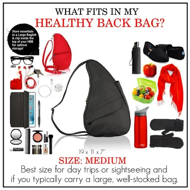 Healthy Back Bag - Medium Distressed Nylon (19")
