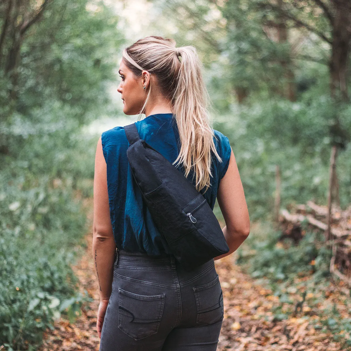 Healthy Back Bag - Small Distressed Nylon (17")