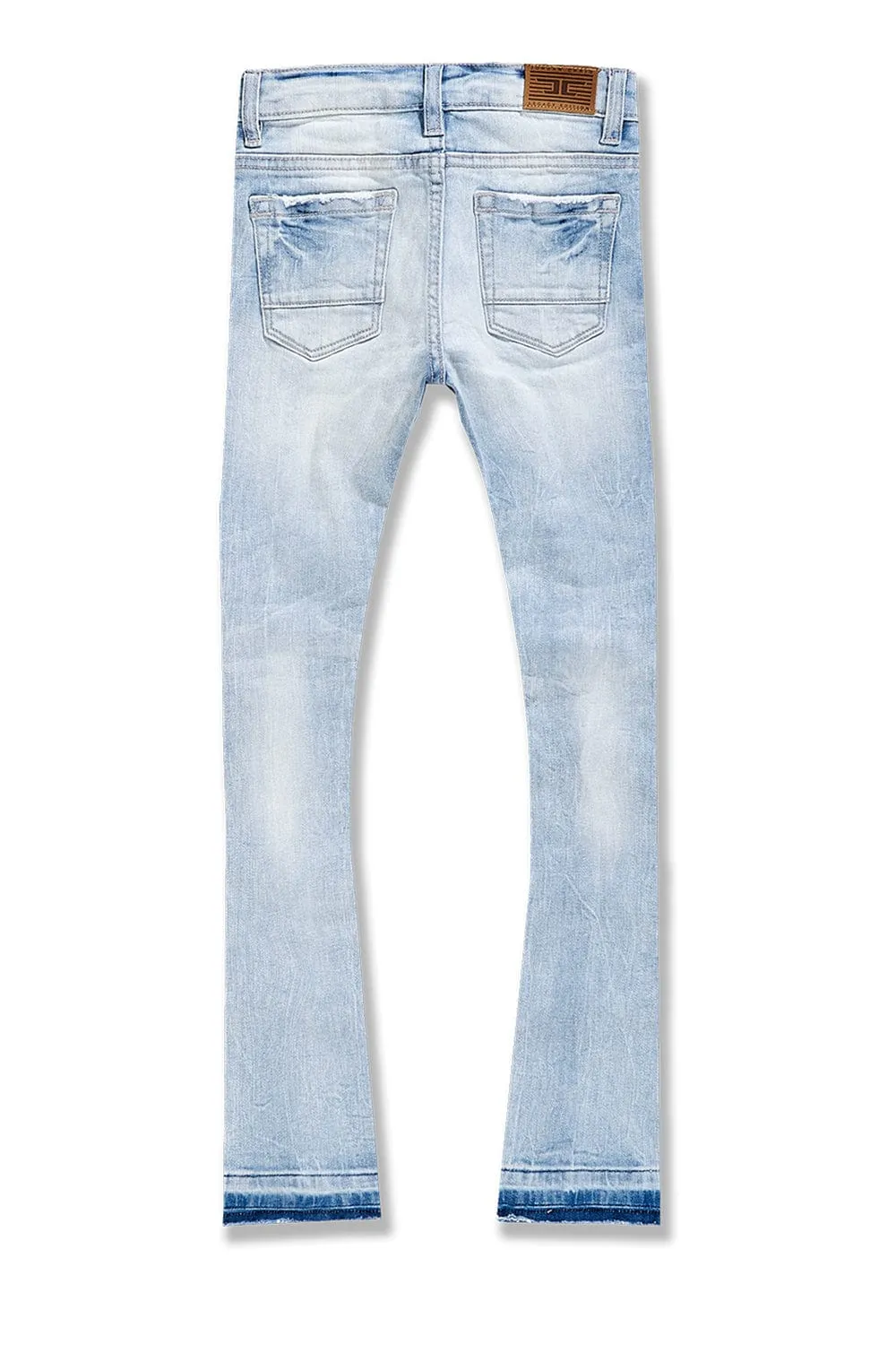 Kids Stacked Rockport Denim (Sky Blue)