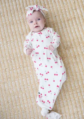 Knotted Gown - CHERRY HEART