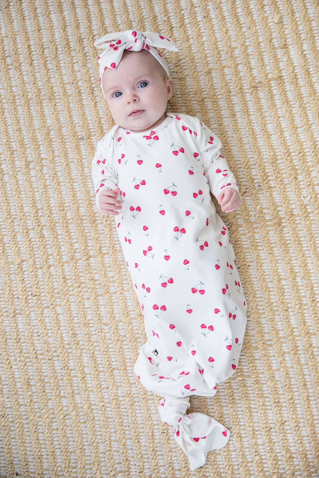 Knotted Gown - CHERRY HEART