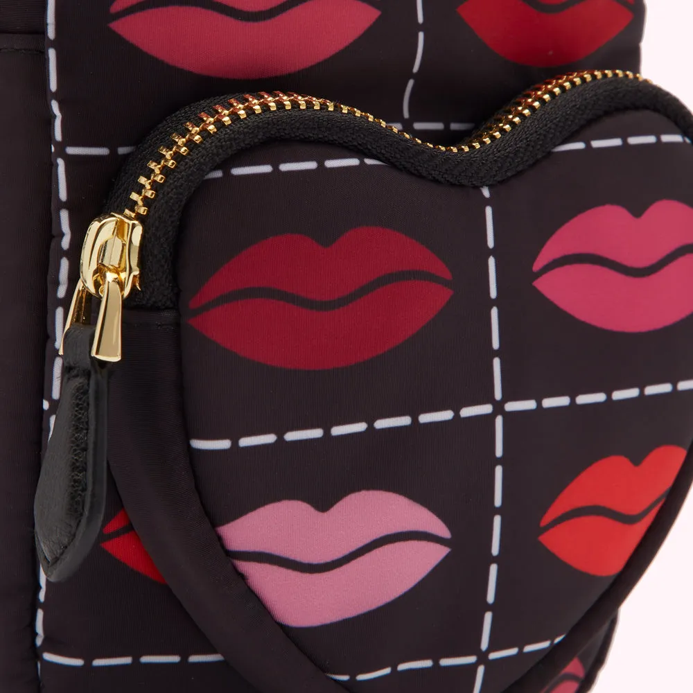LIP GRID DAVIS CROSSBODY BAG