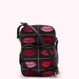 LIP GRID DAVIS CROSSBODY BAG