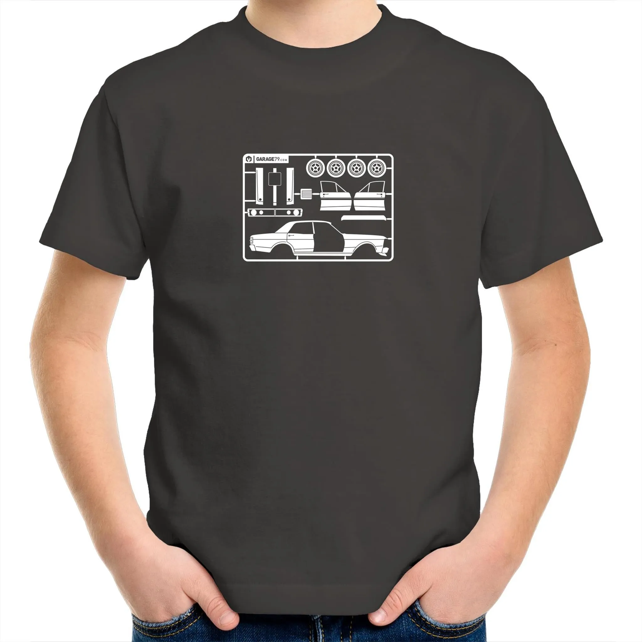 Make Your Own Falcon GT Kids Youth Crew T-Shirt