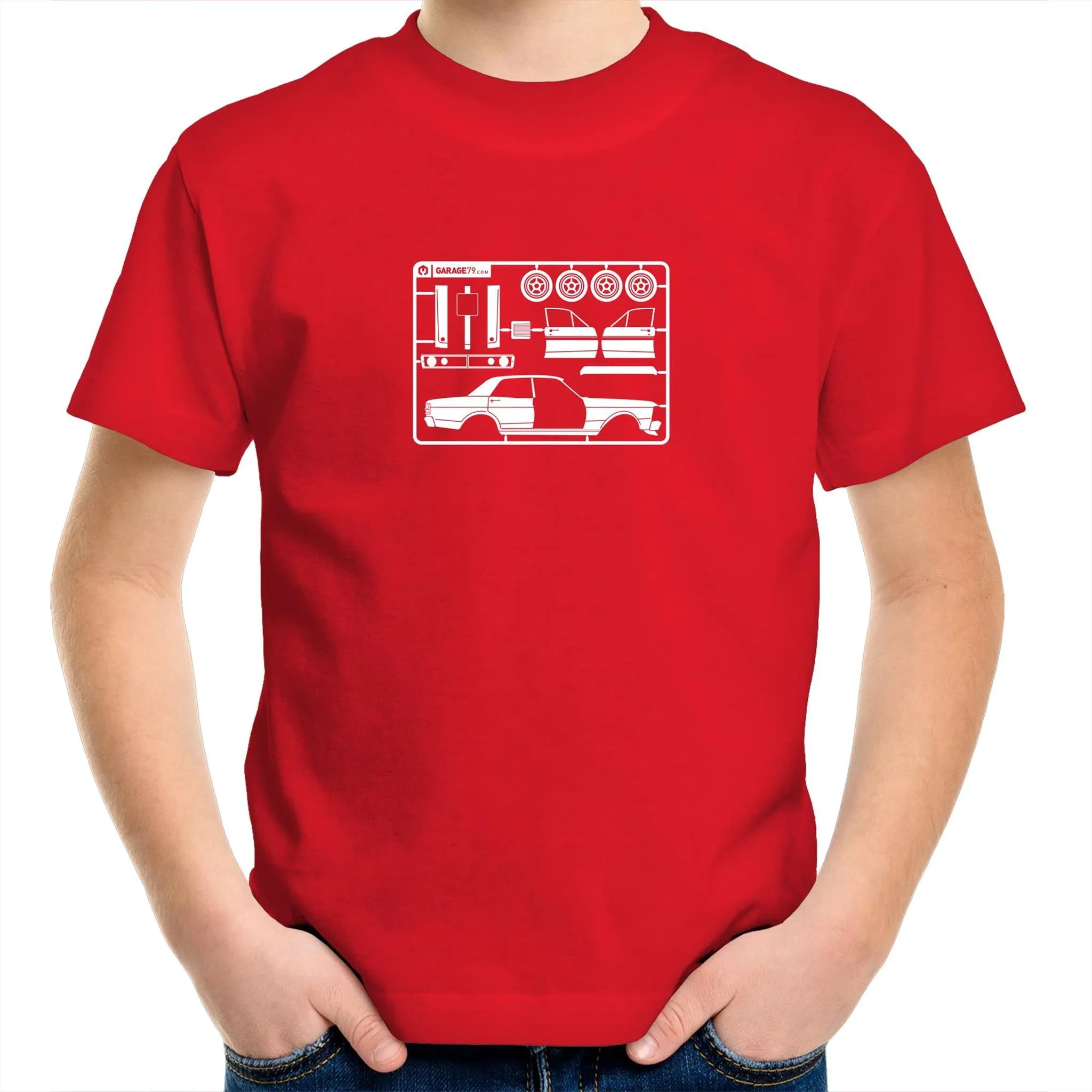 Make Your Own Falcon GT Kids Youth Crew T-Shirt