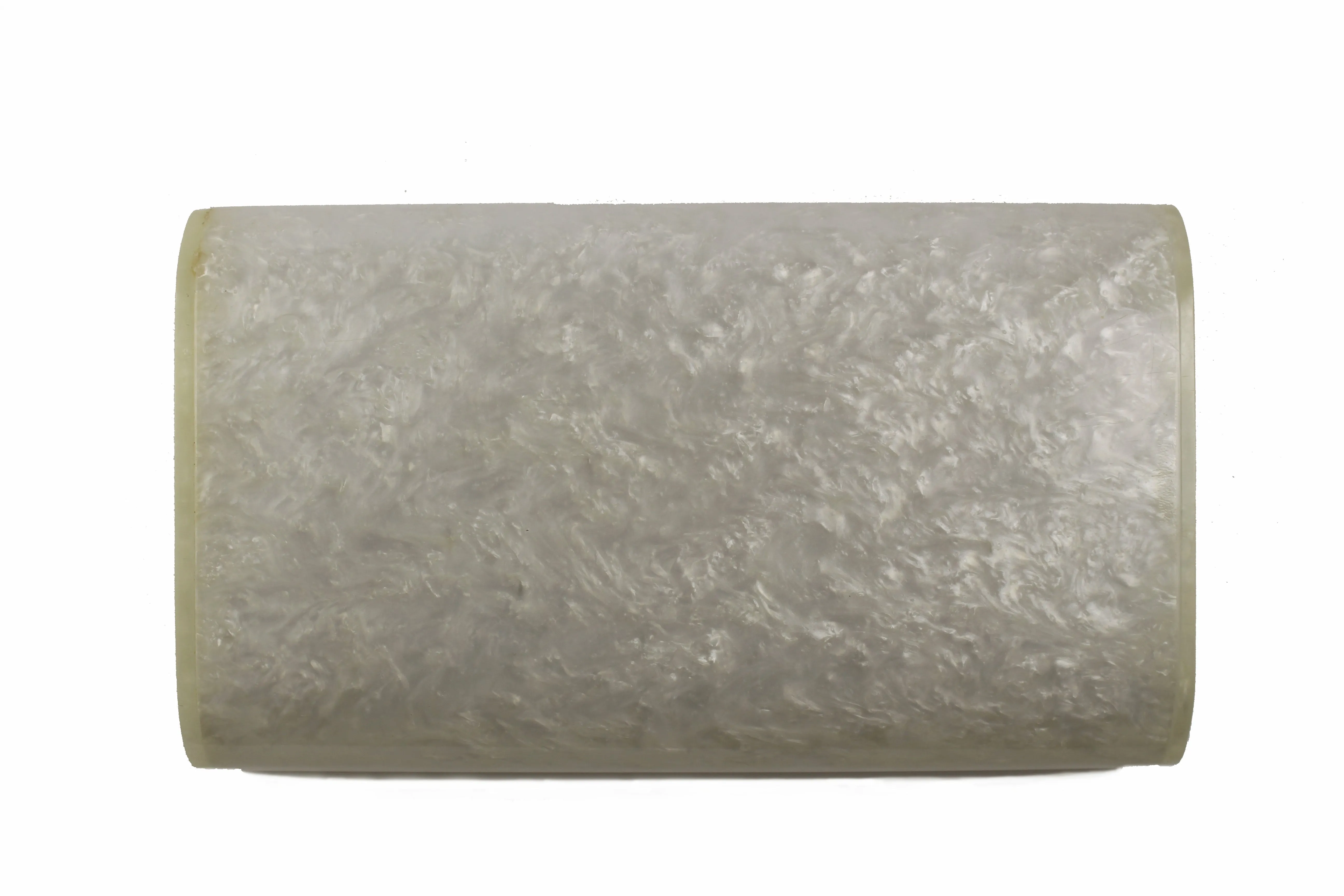 RIALTO marble white lucite clutch