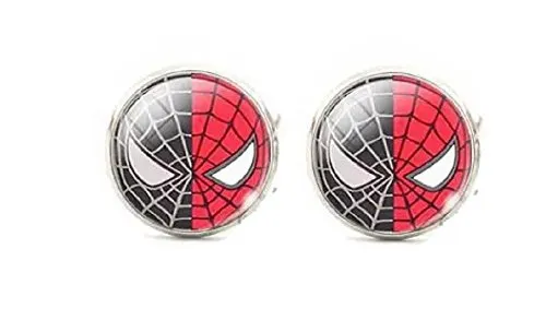SUPERHERO CUFFLINKS ROUND