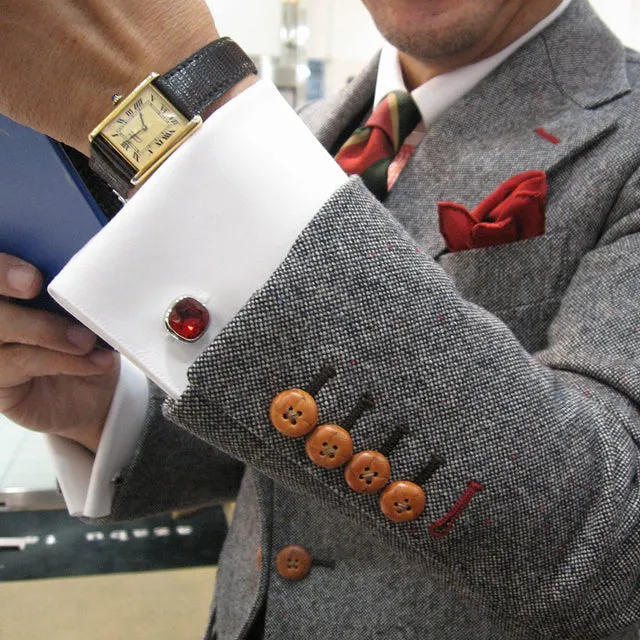 SUPERHERO CUFFLINKS ROUND