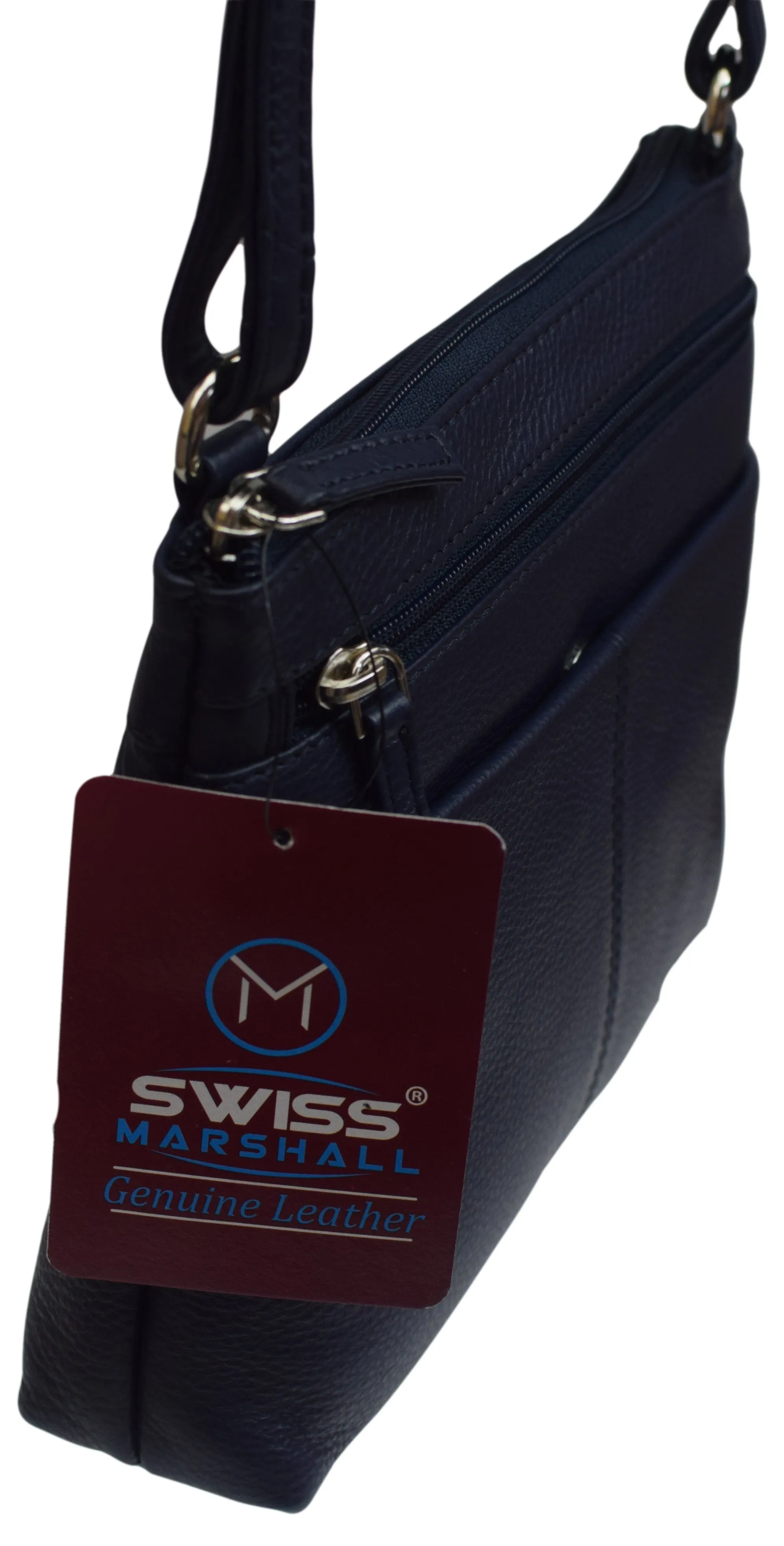 Womens Premium Leather Luxury Crossbody Shoulder Handbag Purse for Ladies CN0906